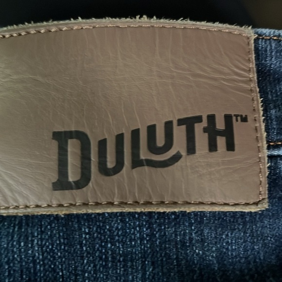 DULUTH Ballroom Double Flex Jeans 42 Waist Workwear Cotton Blend Standard fit - Picture 7 of 9